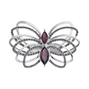 Dana Buchman crystal Butterfly Pin